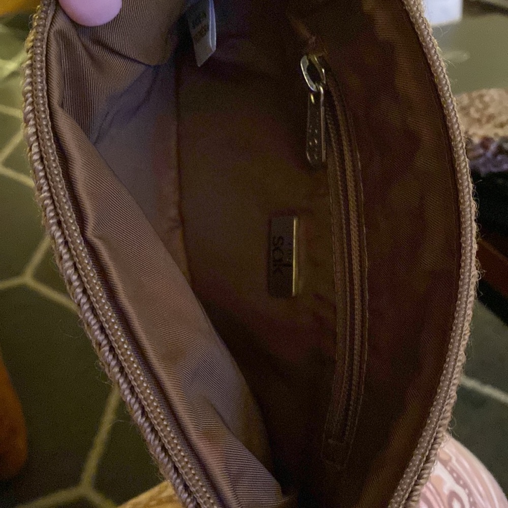 The Sak Tan Zip Closure Bag Evening Bag - Picture 6 of 7